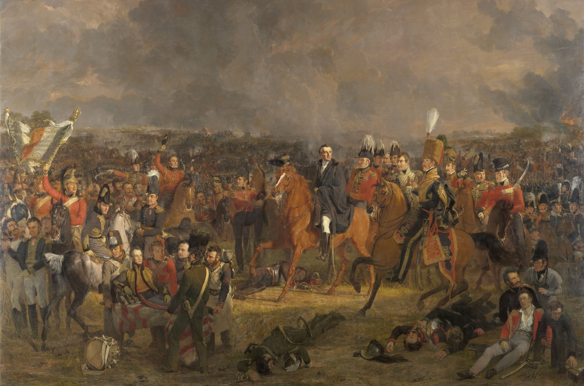 De Slag bij Waterloo - Hollandse Meesters - Momento Art